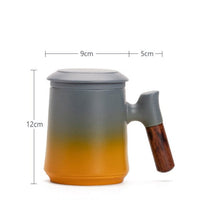 Handmade Japanese Tea Mug Set