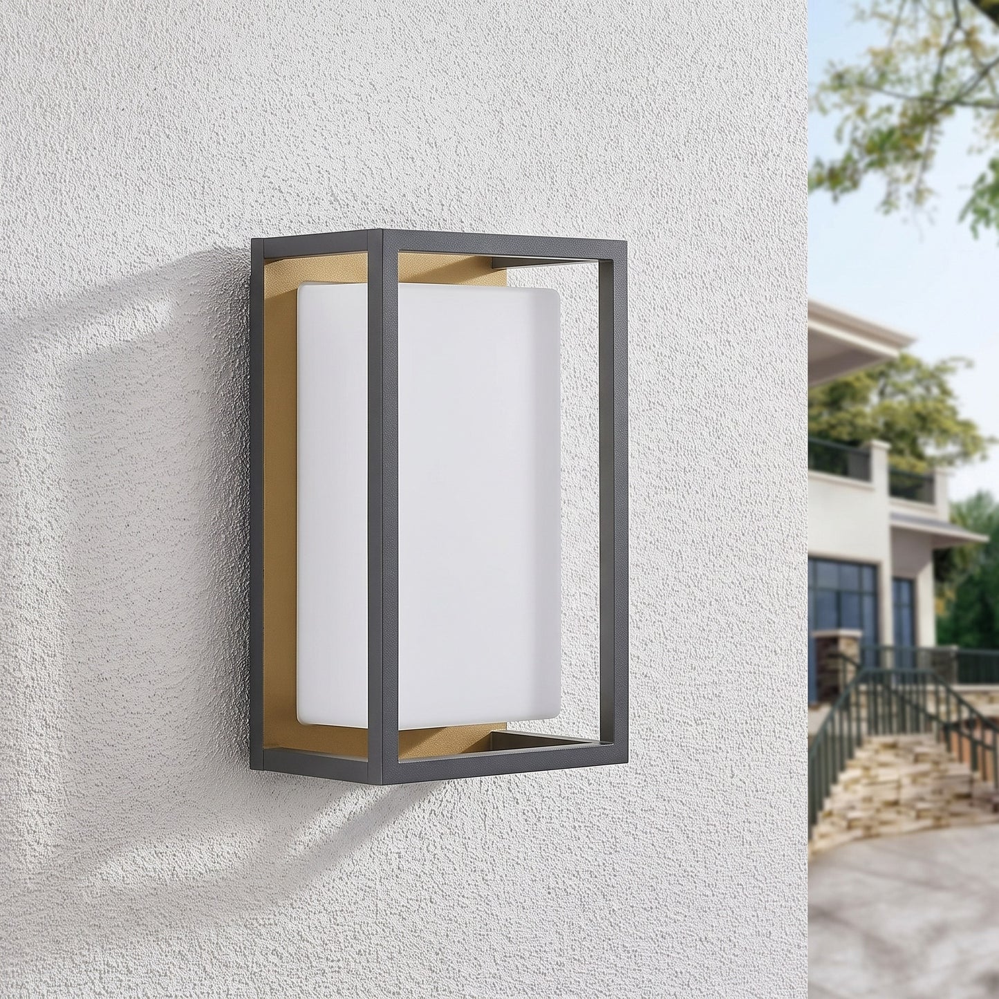 Ilia LED wall light daytime detail