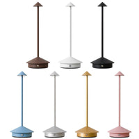 LumiGlow lamp on bedside table