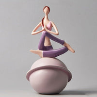 Seated Meditation Figure Sculpture