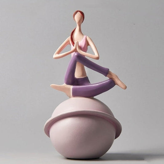 Seated Meditation Figure Sculpture