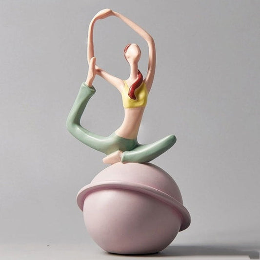 Seated Meditation Figure Sculpture