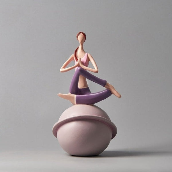 Seated Meditation Figure Sculpture