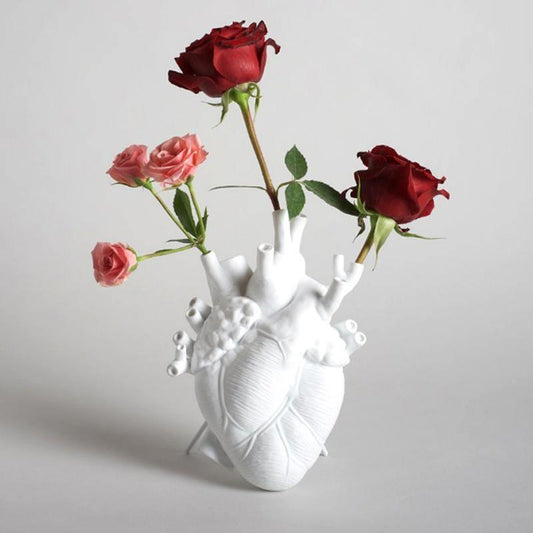 Anatomical Heart Sculptural Vase