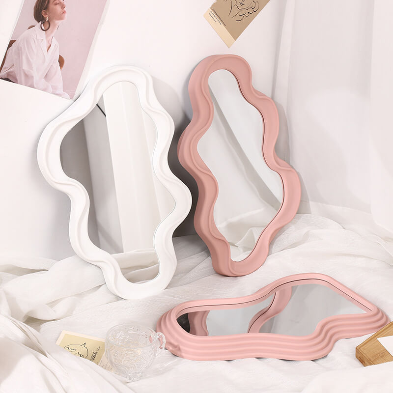 Irregular Wave Wall Mirror 40cm