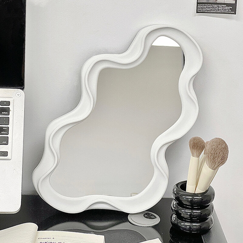 Irregular Wave Wall Mirror 40cm