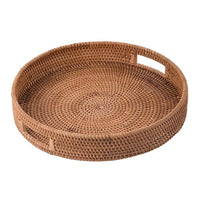 Rattan Serving Tray 35cm