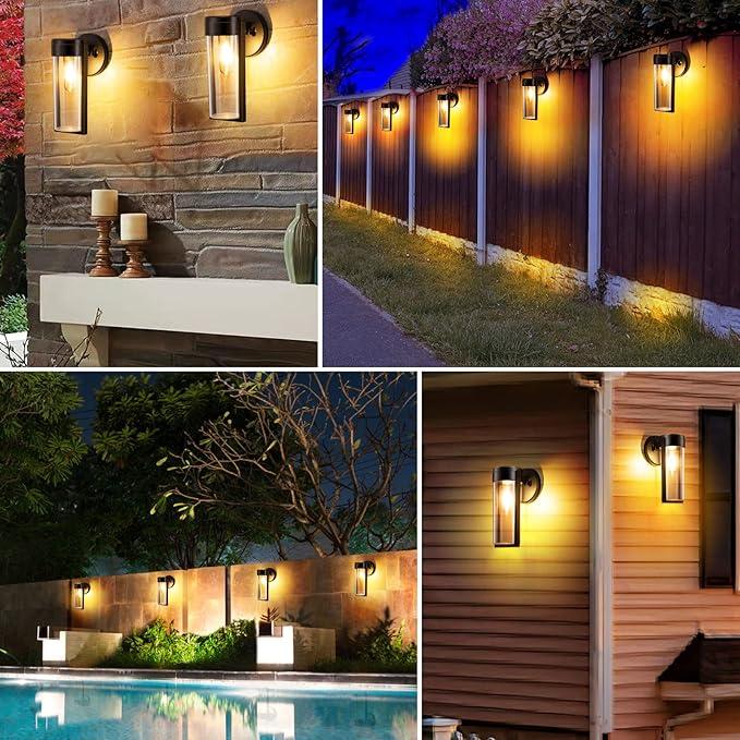 Solar Deck and Post Lights, Pair