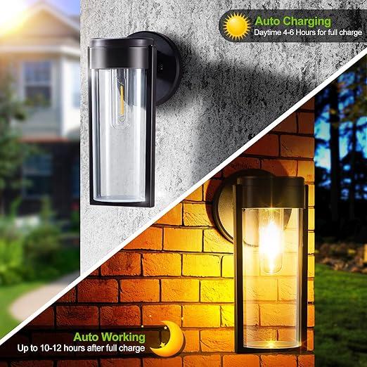 Solar Deck and Post Lights, Pair
