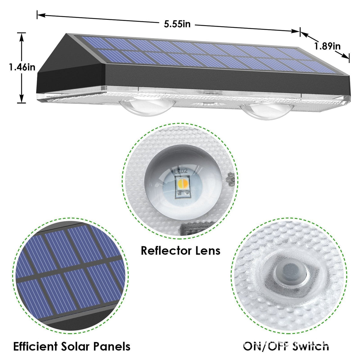 Solar Deck and Fence Lights