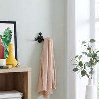Cast Iron Hand Wall Hooks, Pair