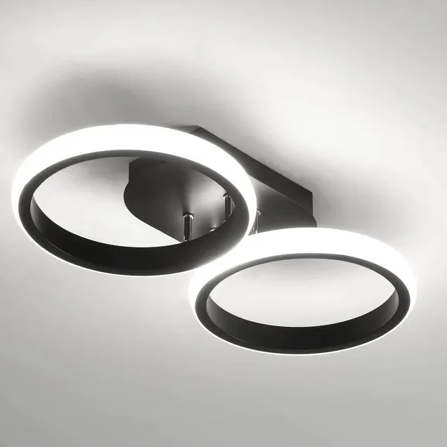 Twin and Triple Ring LED Ceiling Light