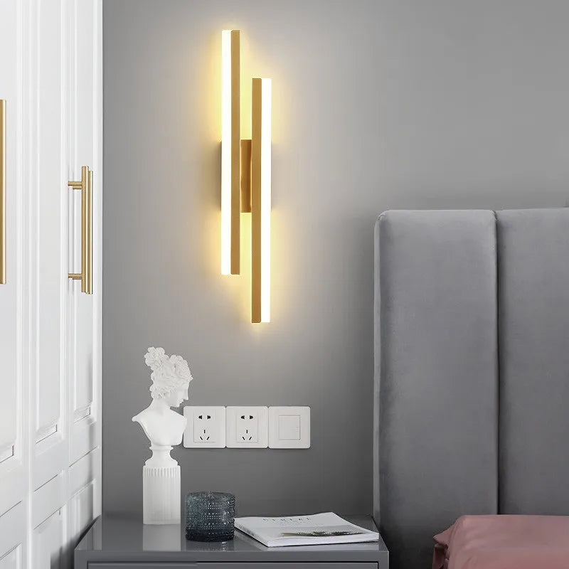 Angled Bar LED Wall Light 40cm