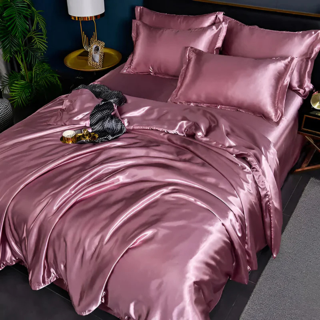 Satin Sheen Duvet Cover Set
