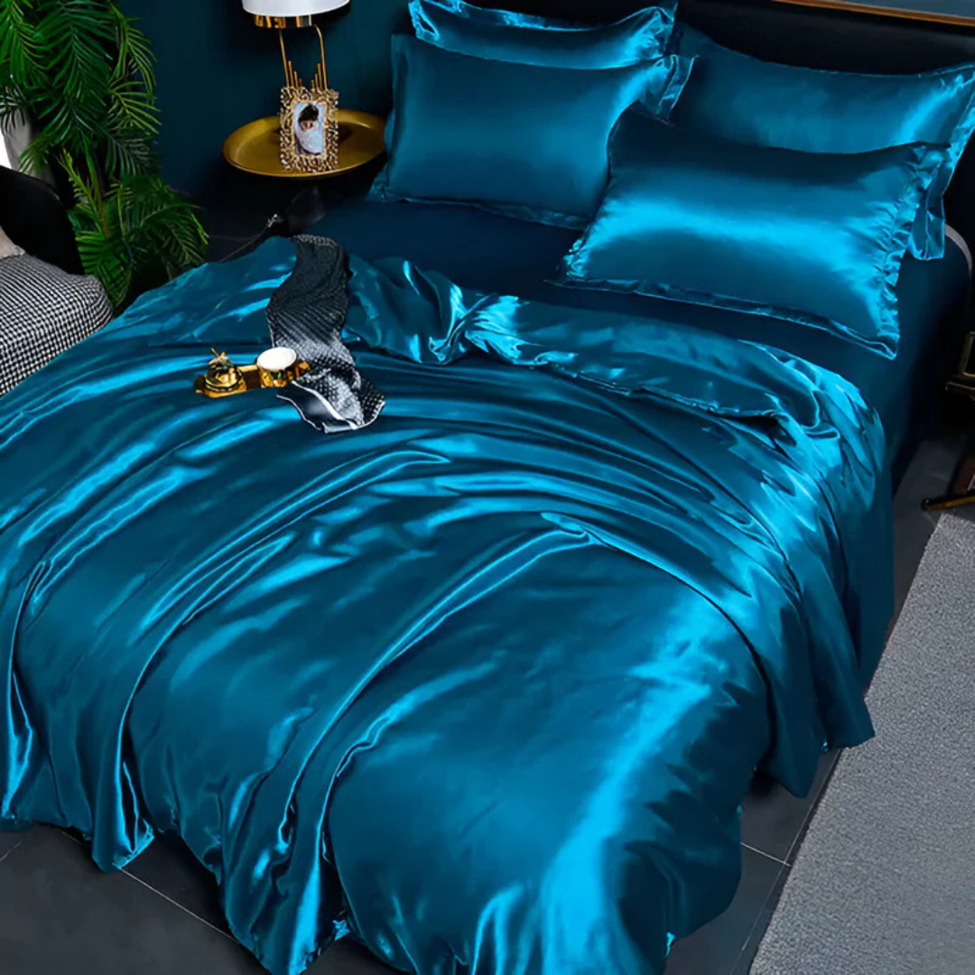 Satin Sheen Duvet Cover Set