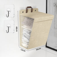 Wall-Mounted Folding Laundry Basket