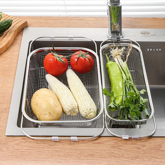 Expandable Metal Sink Colander