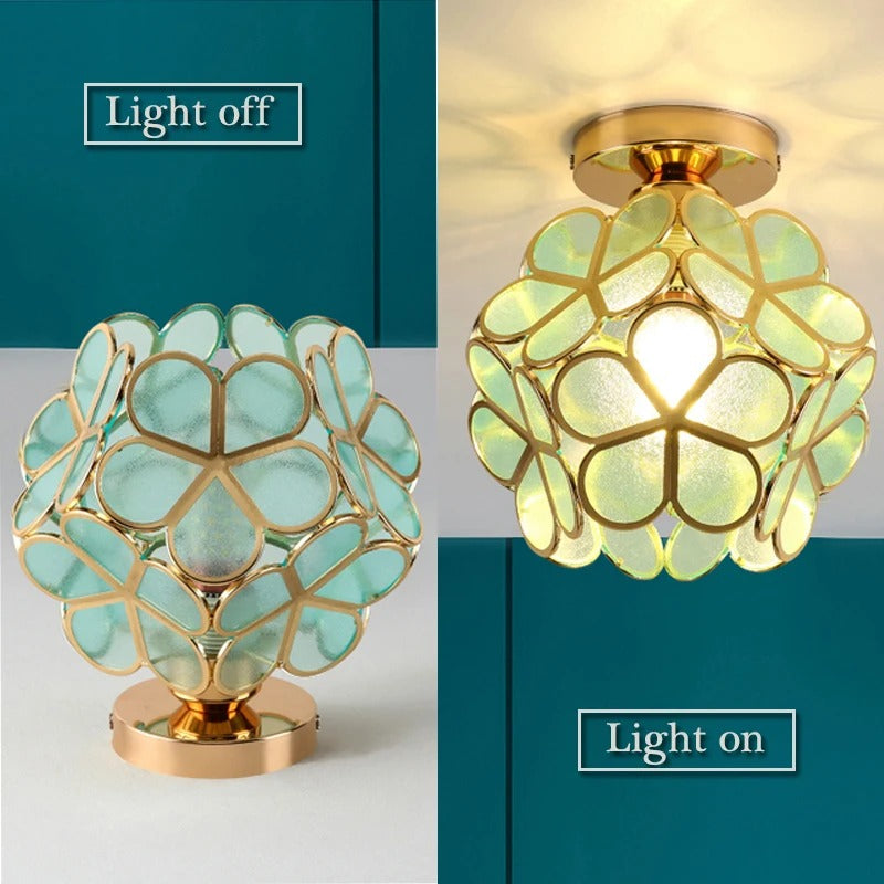 Petal Acrylic Ceiling Light 20cm