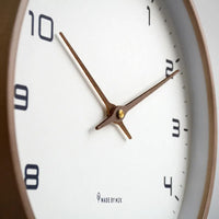 Nordic Metal and Resin Wall Clock