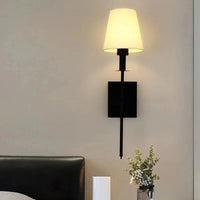 Fabric Shade Swing Wall Light