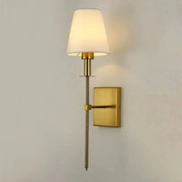 Fabric Shade Swing Wall Light