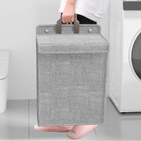 Wall-Mounted Folding Laundry Basket