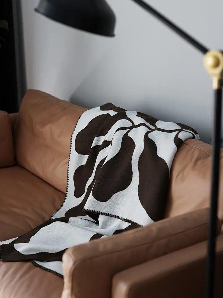 Abstract Bohemian Cotton Throw