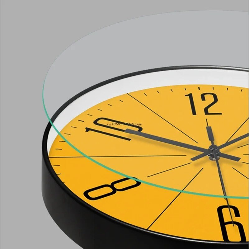 Nordic clock on wall