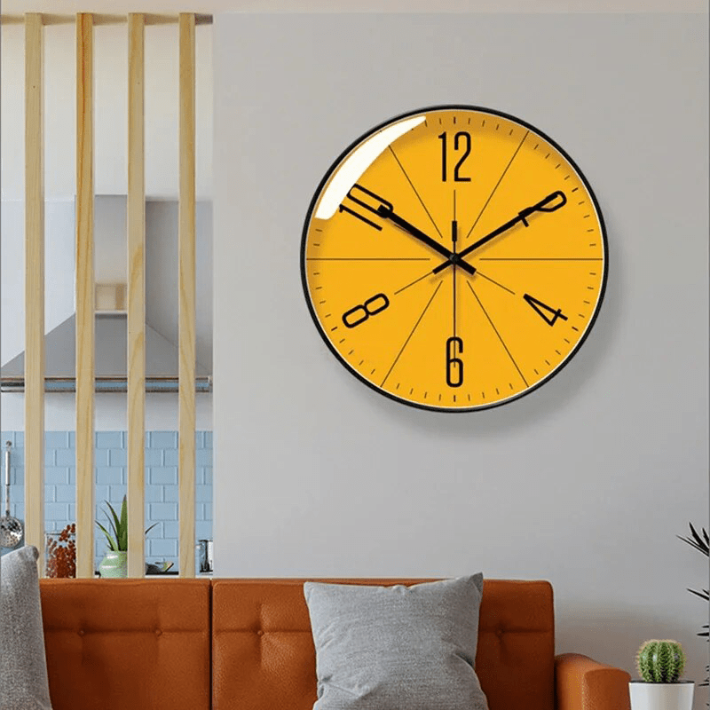 Nordic wall clock colourways