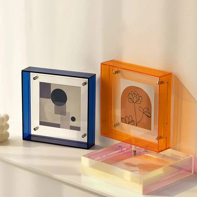 Acrylic Floating Photo Frame