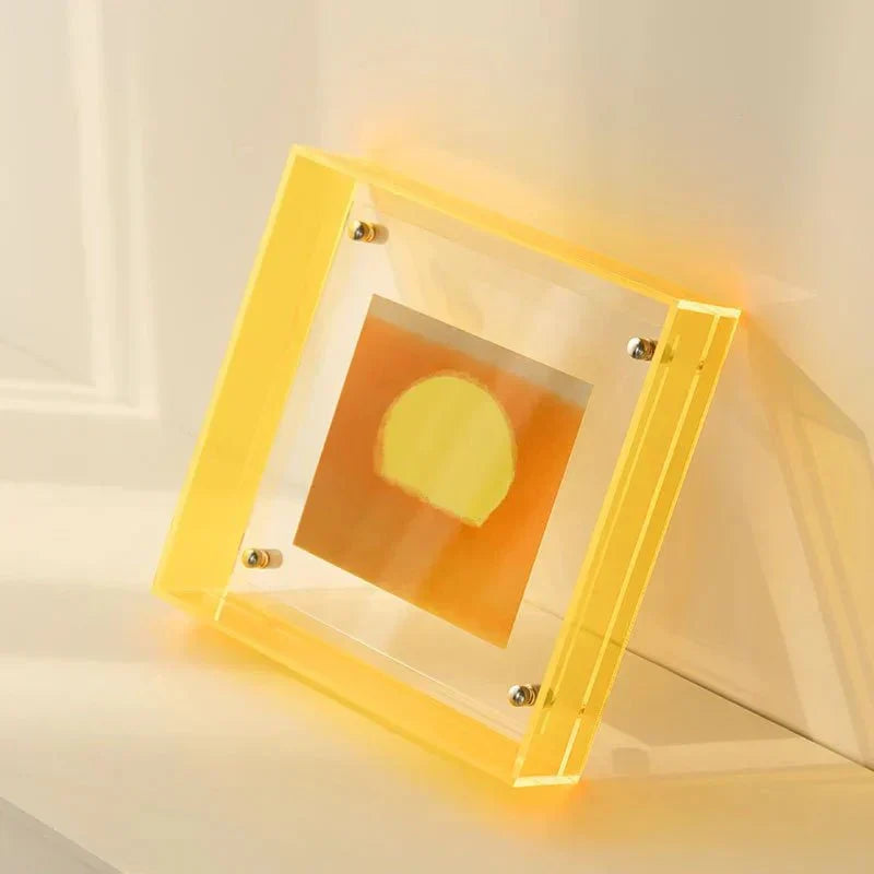 Acrylic Floating Photo Frame