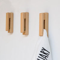 Nordic Wood Towel Clip 13.5cm