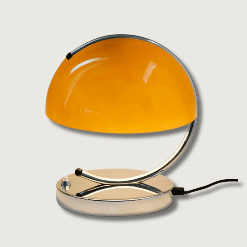 Mushroom Glass Table Lamp 40cm