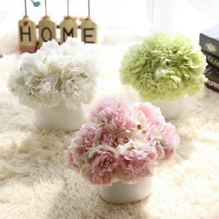 Silk Peony Bundle 26cm