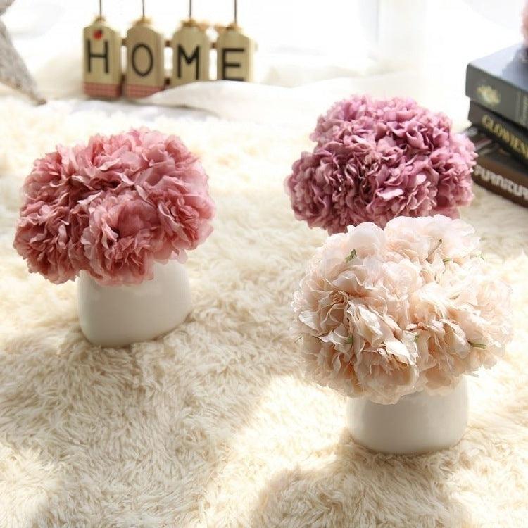 Silk Peony Bundle 26cm
