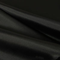 Black Water-Repellent Shower Curtain