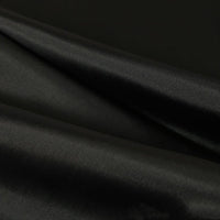 Black Water-Repellent Shower Curtain