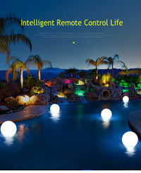 RGB Glowing Garden Ball Light