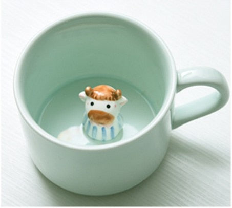 Animal Form Ceramic Mug 220ml