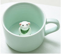Animal Form Ceramic Mug 220ml