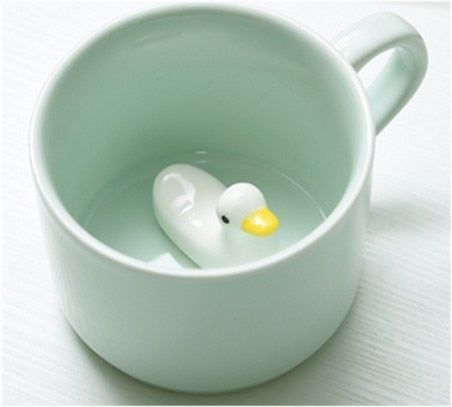 Animal Form Ceramic Mug 220ml