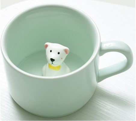 Animal Form Ceramic Mug 220ml