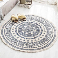 Mandala Round Rug 92cm