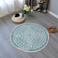 Mandala Round Rug 92cm