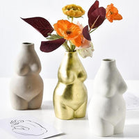Venus Bust Ceramic Vase 16cm