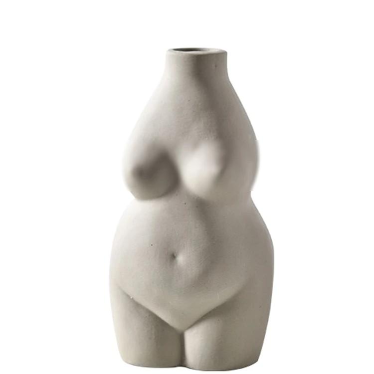 Venus Bust Ceramic Vase 16cm