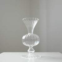 Petal Textured Glass Vases