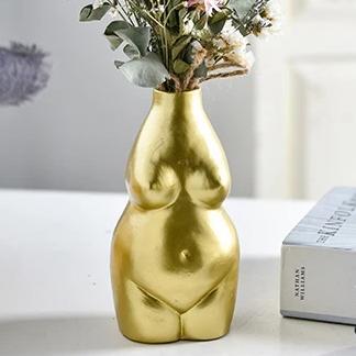 Venus Bust Ceramic Vase 16cm