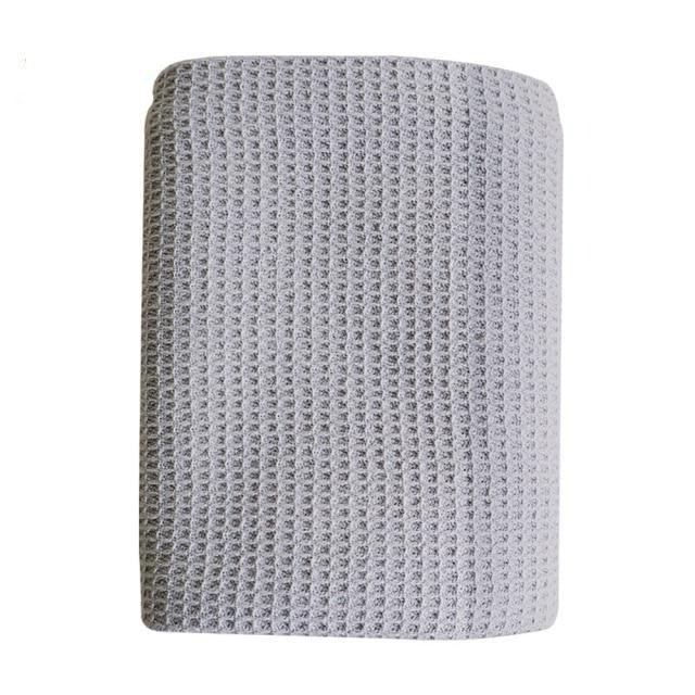 Waffle Cotton Tea Towels, Pair