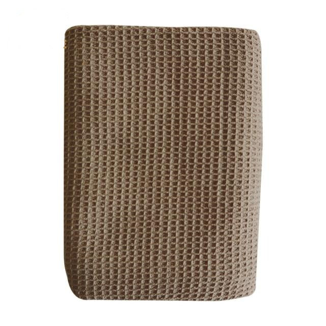 Waffle Cotton Tea Towels, Pair